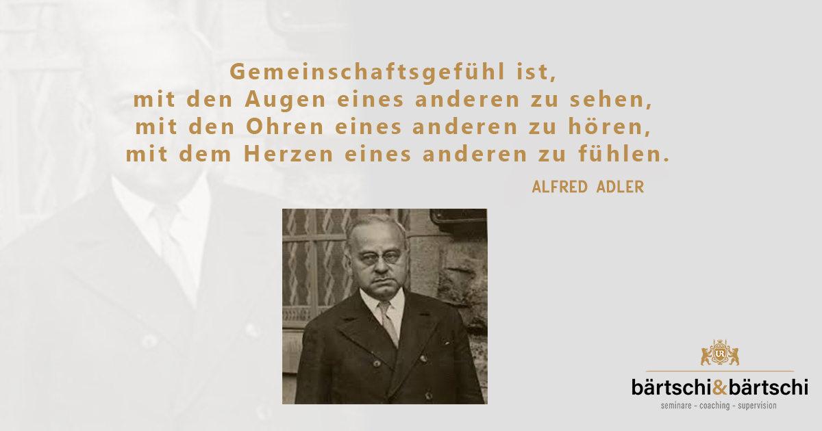 Gemeinschaftsgefühl - Alfred Adler