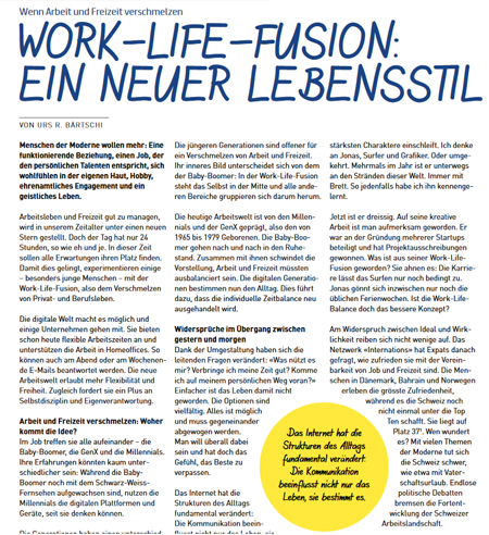 Artikel Work Life Fusion